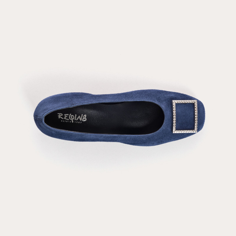 Ballerinas Jewel with Suede - Karisse | Reqins