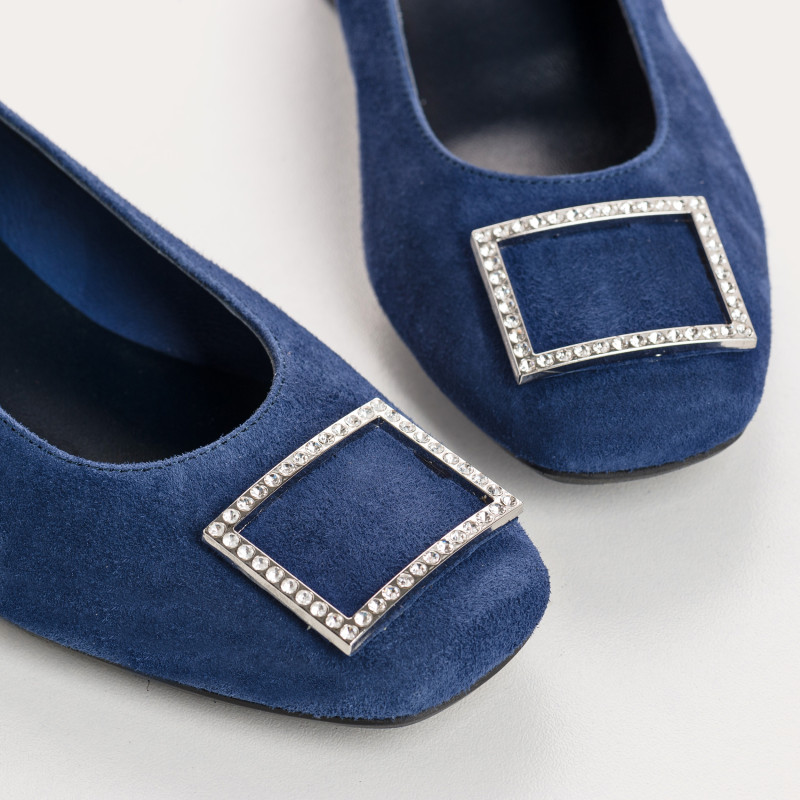 Ballerinas Jewel with Suede - Karisse | Reqins
