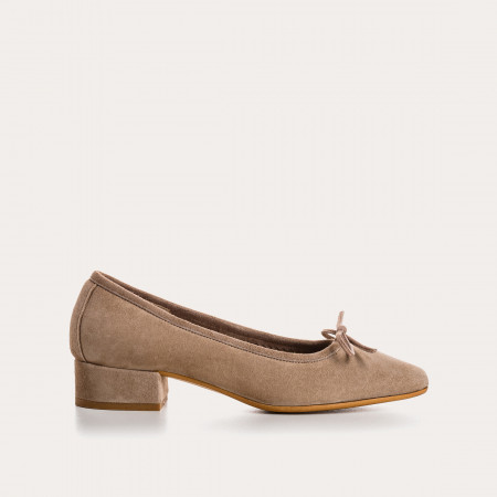 BALLERINES FETICHE CUIR...