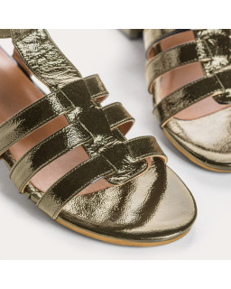 Sandales PRESLY - chaussures cuir vernis femme | REQINS