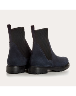 Boots chelsea suede with elastic