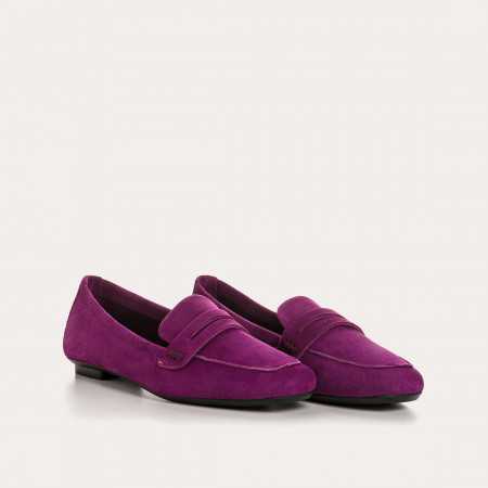 MOCASSINS HEMA CUIR VELOURS