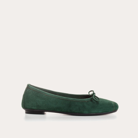 Harmony soft suede ballerinas
