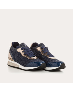 Baskets IMPULSE - crochet lame - chaussures femme | Reqins