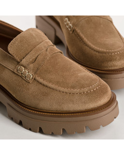 Moccasins Alabama Chunky velvet leather