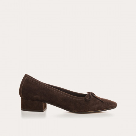BALLERINES FETICHE CUIR...