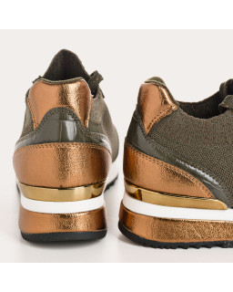 Baskets IMPULSE - crochet lame - chaussures femme | Reqins