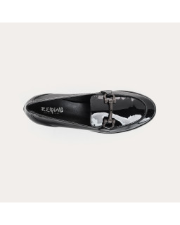 Mocassins POLLA - chaussures vernies femme | Reqins