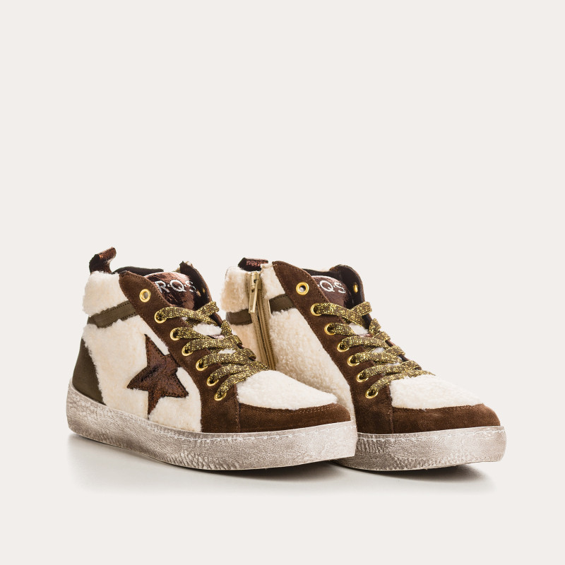 Wall-mounted high-laces and immobile mutton walls for women