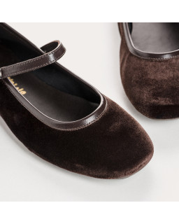 Babies Hai x Reqins en cuir et velours