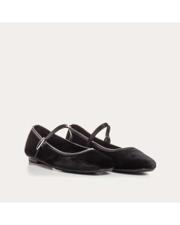 Honoured MARY JANES Hai x Leather and Velvet Reqins