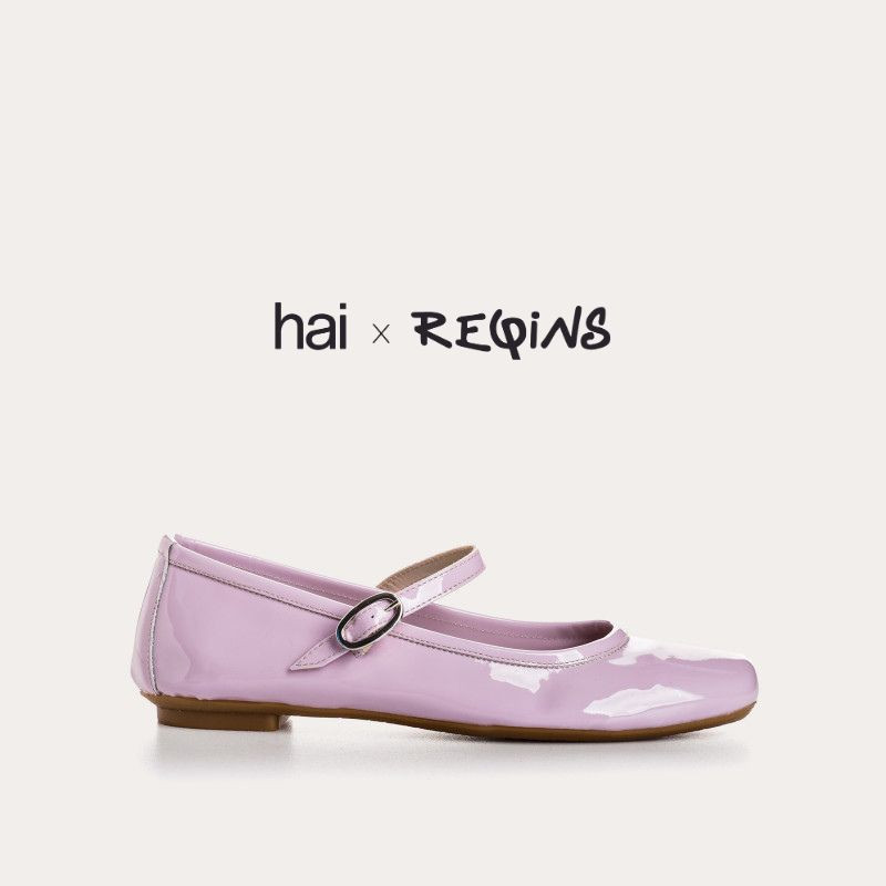 Mary Janes Hai x Reqins Black Park Leather