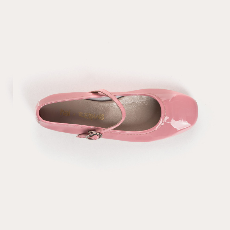 Mary Janes Hai x Reqins Black Park Leather