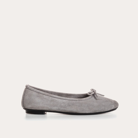 Harmony soft suede ballerinas