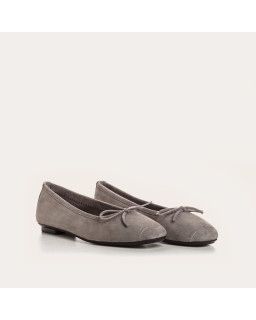 Ballerines Harmony en cuir velours souple | Reqins