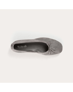 Harmony soft suede ballerinas