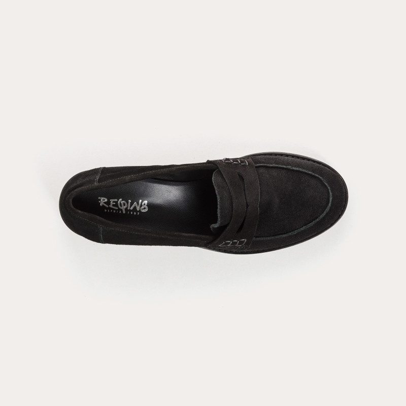 Joya Suede Loafers for Women | Reqins