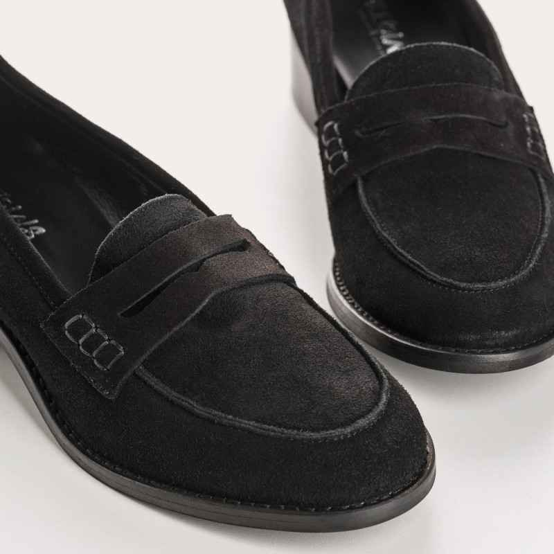 Joya Suede Loafers for Women | Reqins