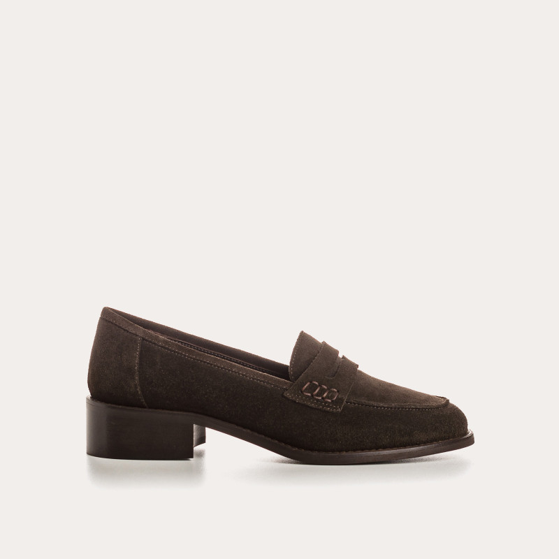 Joya Suede Loafers for Women | Reqins