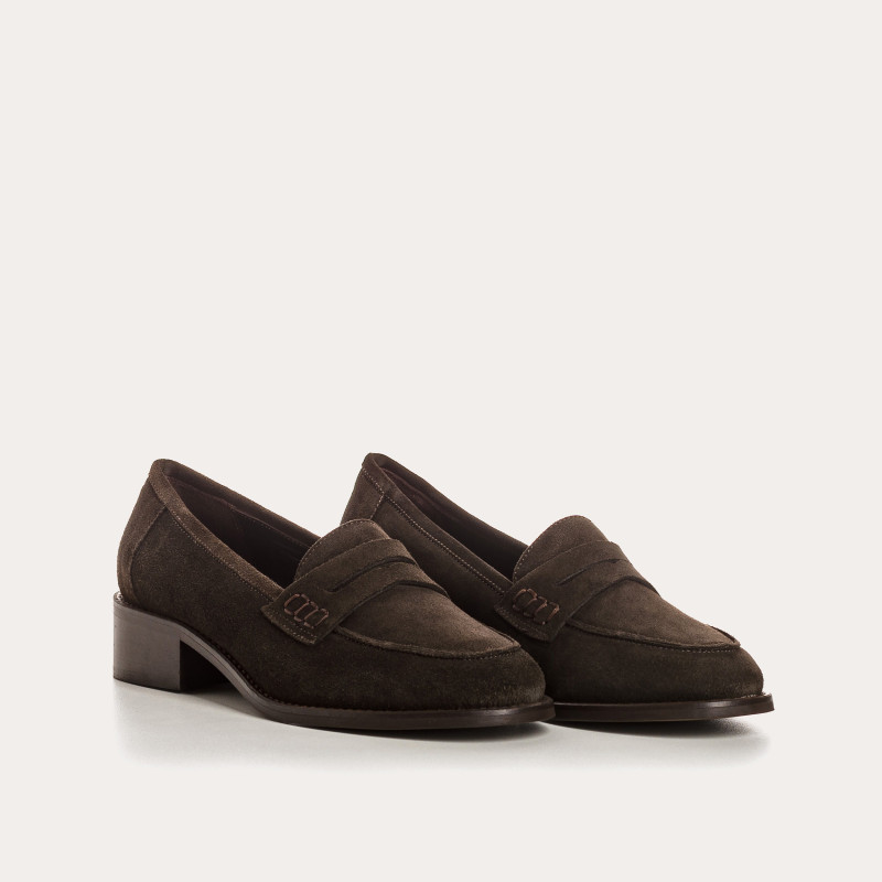 Joya Suede Loafers for Women | Reqins