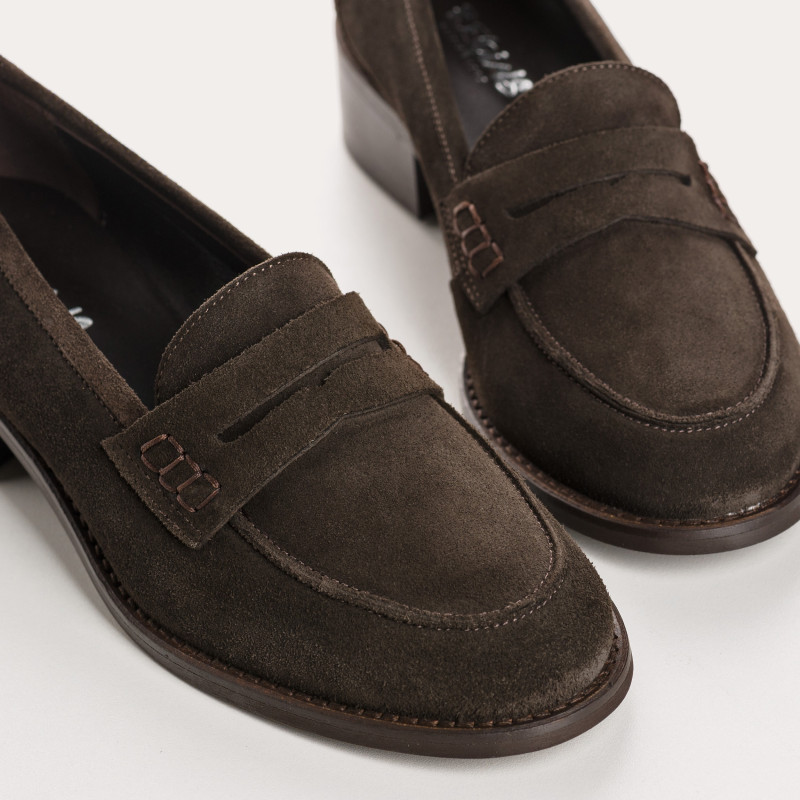 Joya Suede Loafers for Women | Reqins