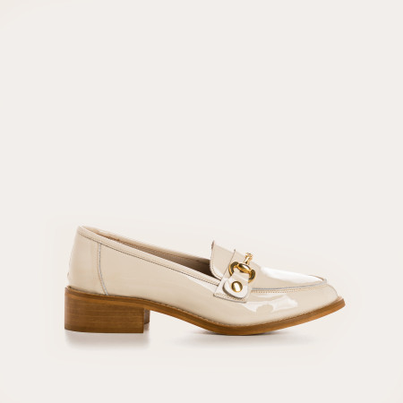 JANIS MOCASSINS - WOMAN SHOES PARTNISE BEIGE | Reqins