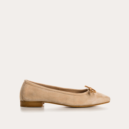 Traviata Ballerinas - Suede Women's Shoes | Reqins