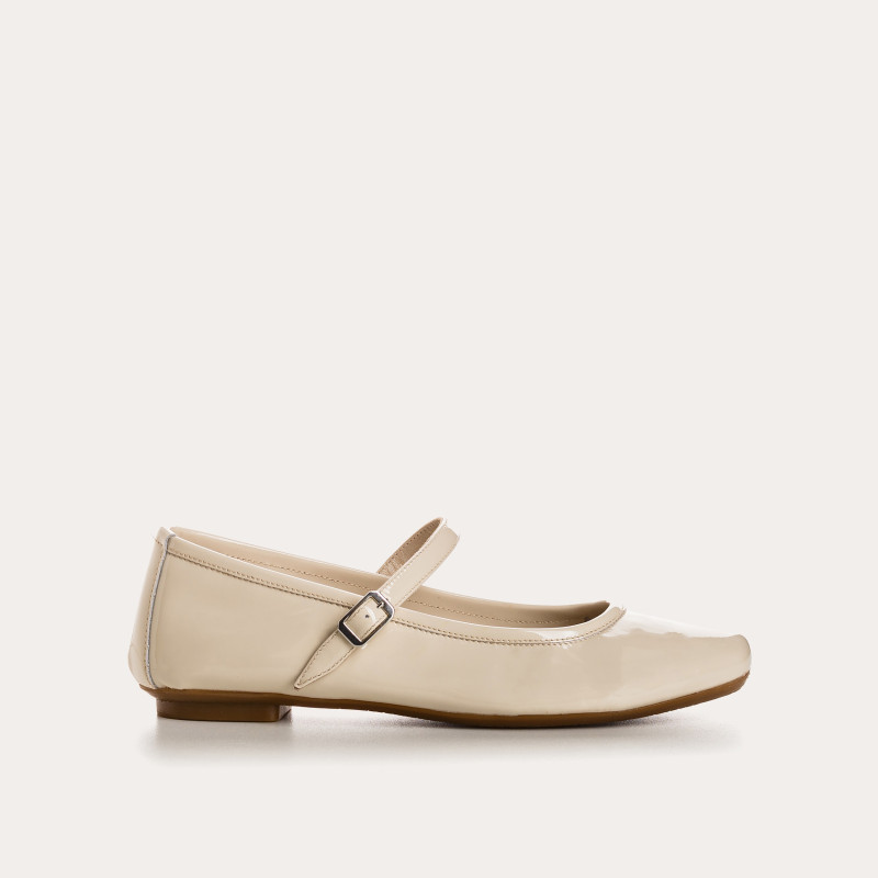 Mary Janes Honor cuir vernis – couleurs pastel & pop | Reqins