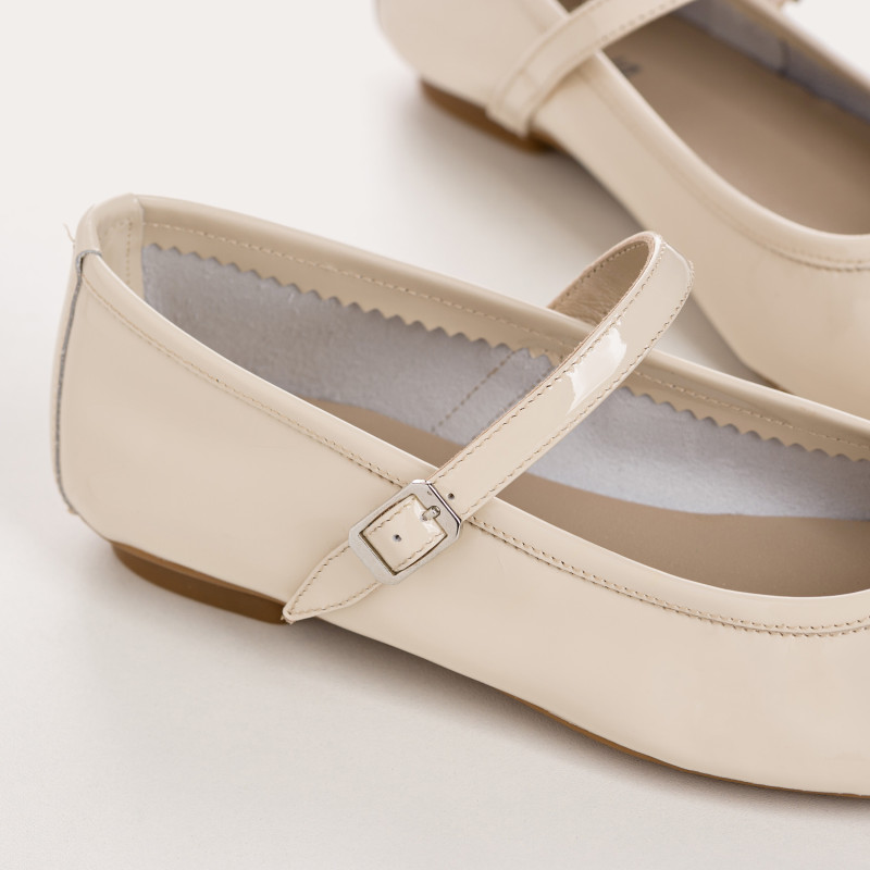 Mary Janes Honor cuir vernis – couleurs pastel & pop | Reqins