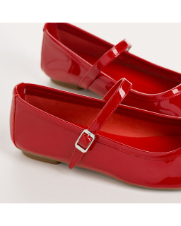 Mary Janes Honor cuir vernis – couleurs pastel & pop | Reqins