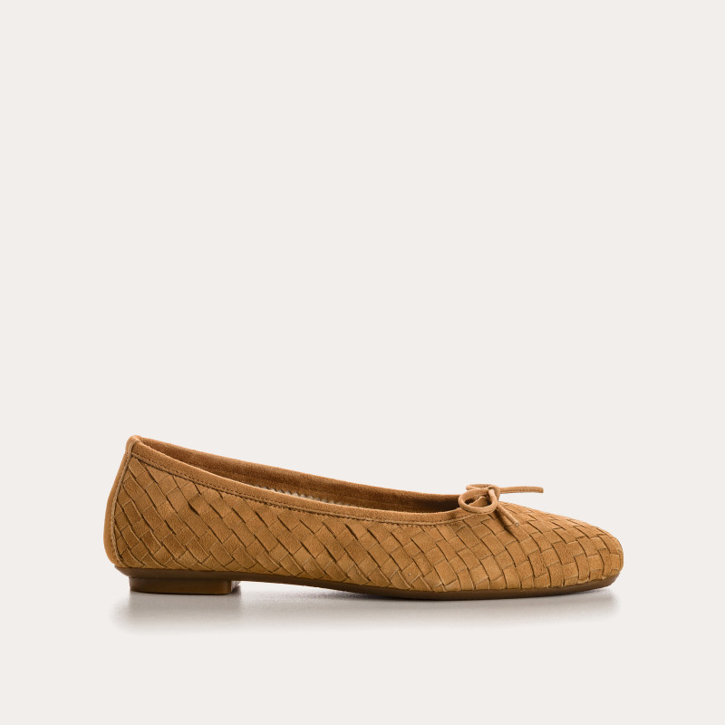 Ballerinas Hatlas - Woman shoes Braided suede | Reqins
