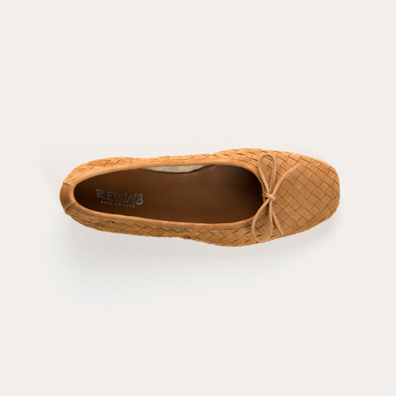 Ballerinas Hatlas - Woman shoes Braided suede | Reqins