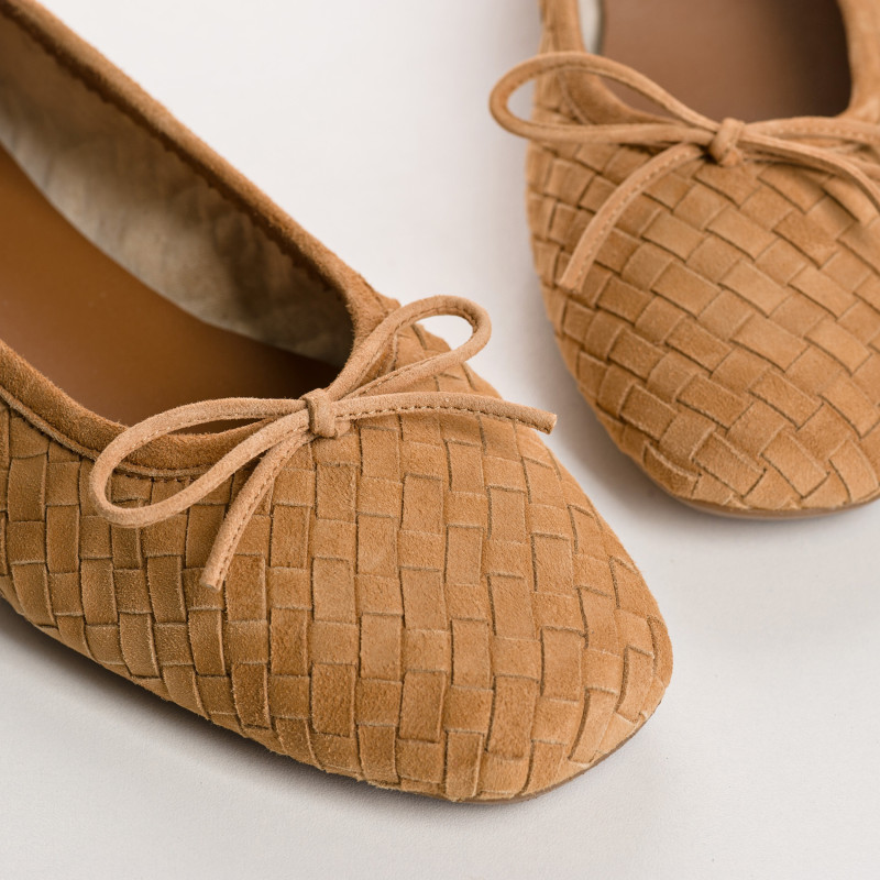 Ballerinas Hatlas - Woman shoes Braided suede | Reqins