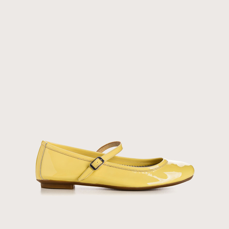 Mary Janes Honor cuir vernis – couleurs pastel & pop | Reqins