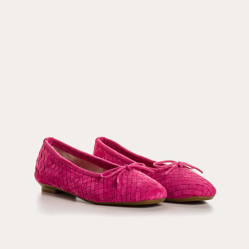 Ballerinas Hatlas - Woman shoes Braided suede | Reqins