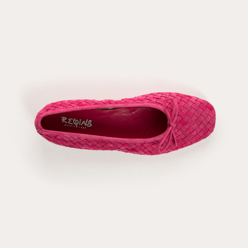 Ballerinas Hatlas - Woman shoes Braided suede | Reqins