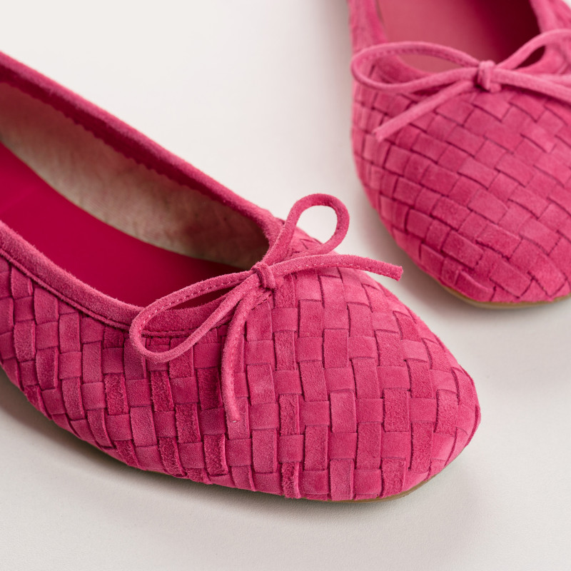 Ballerinas Hatlas - Woman shoes Braided suede | Reqins