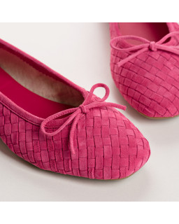 Ballerinas Hatlas - Woman shoes Braided suede | Reqins