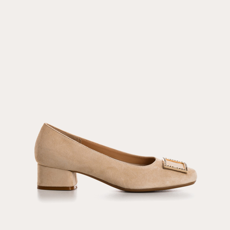 Ballerinas Jewel with Suede - Karisse | Reqins