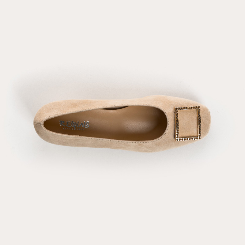 Ballerinas Jewel with Suede - Karisse | Reqins