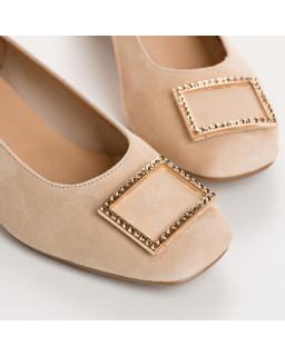 Ballerinas Jewel with Suede - Karisse | Reqins