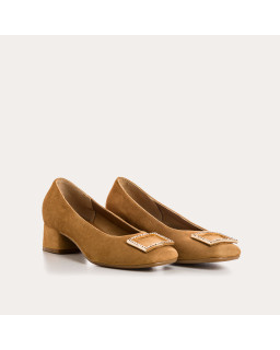 Ballerinas Jewel with Suede - Karisse | Reqins