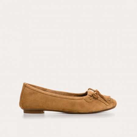 BALLERINES HINDI CUIR VELOURS