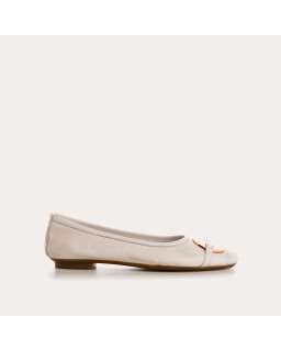 Ballerines Hermes en cuir - Élégance & Style | Reqins