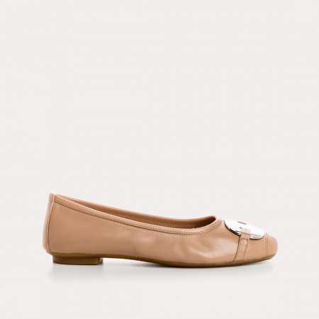 BALLERINES HERMES CUIR