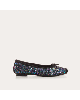 Harmony ballerinas with glitter and square tip