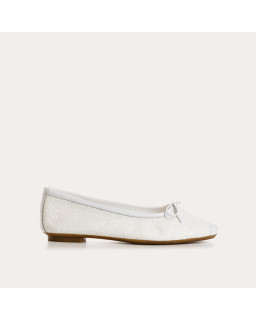 Harmony ballerinas with glitter and square tip