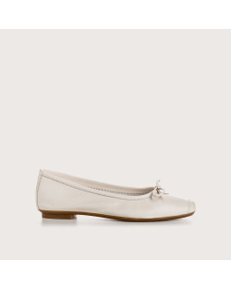 Harmony smooth leather ballerinas