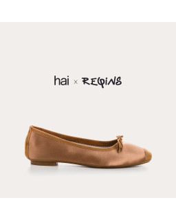 Ballerines Hai x Reqins en soie