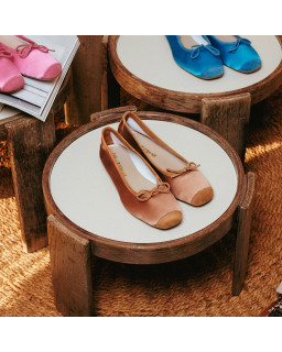 Ballerines Hai x Reqins en soie